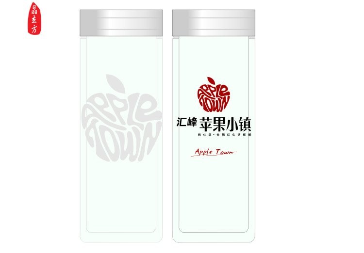 禮品定制杯,禮品杯批發(fā),雙層定制禮品杯,匯豐蘋(píng)果小鎮